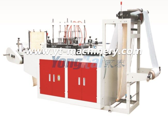 pe plastic apron making machine