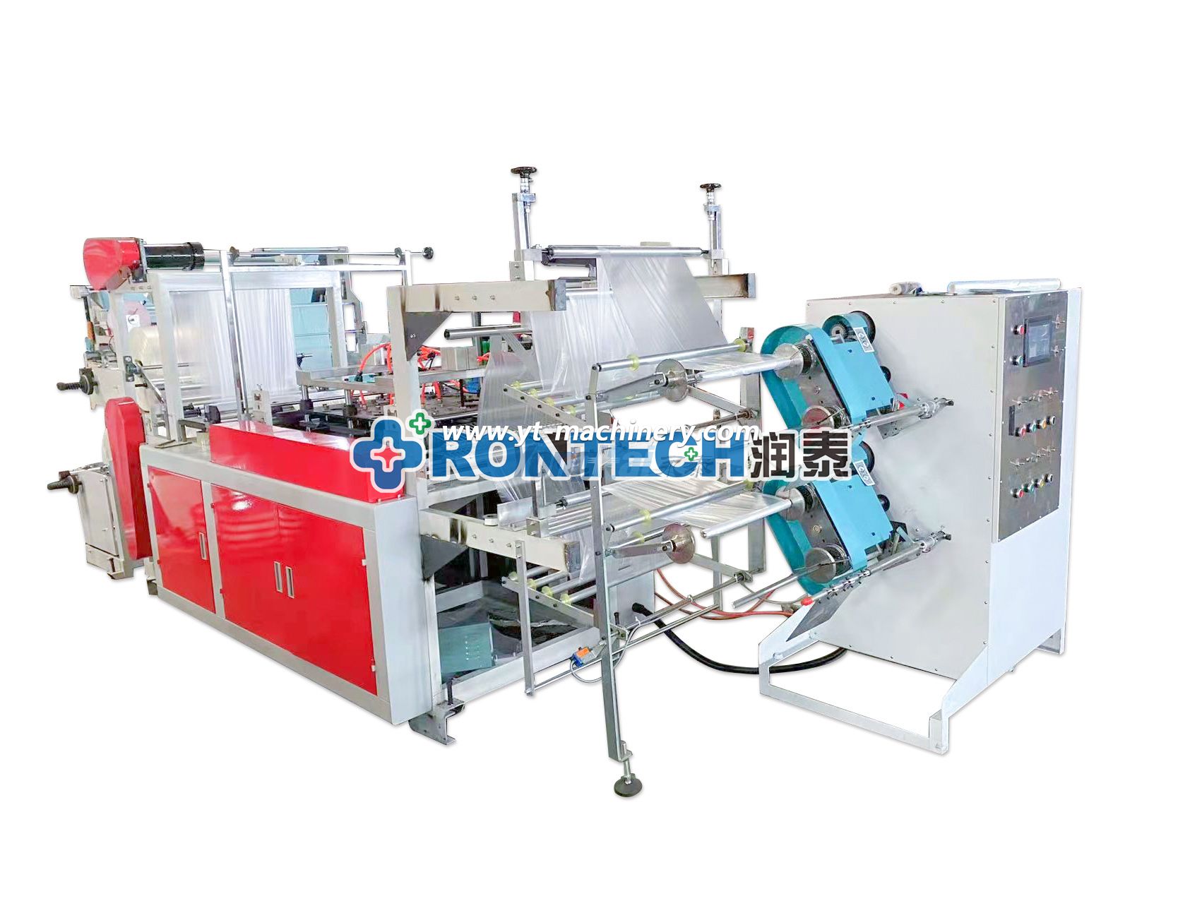 Double- Layer Winding And Changing Automatic Apron Machine